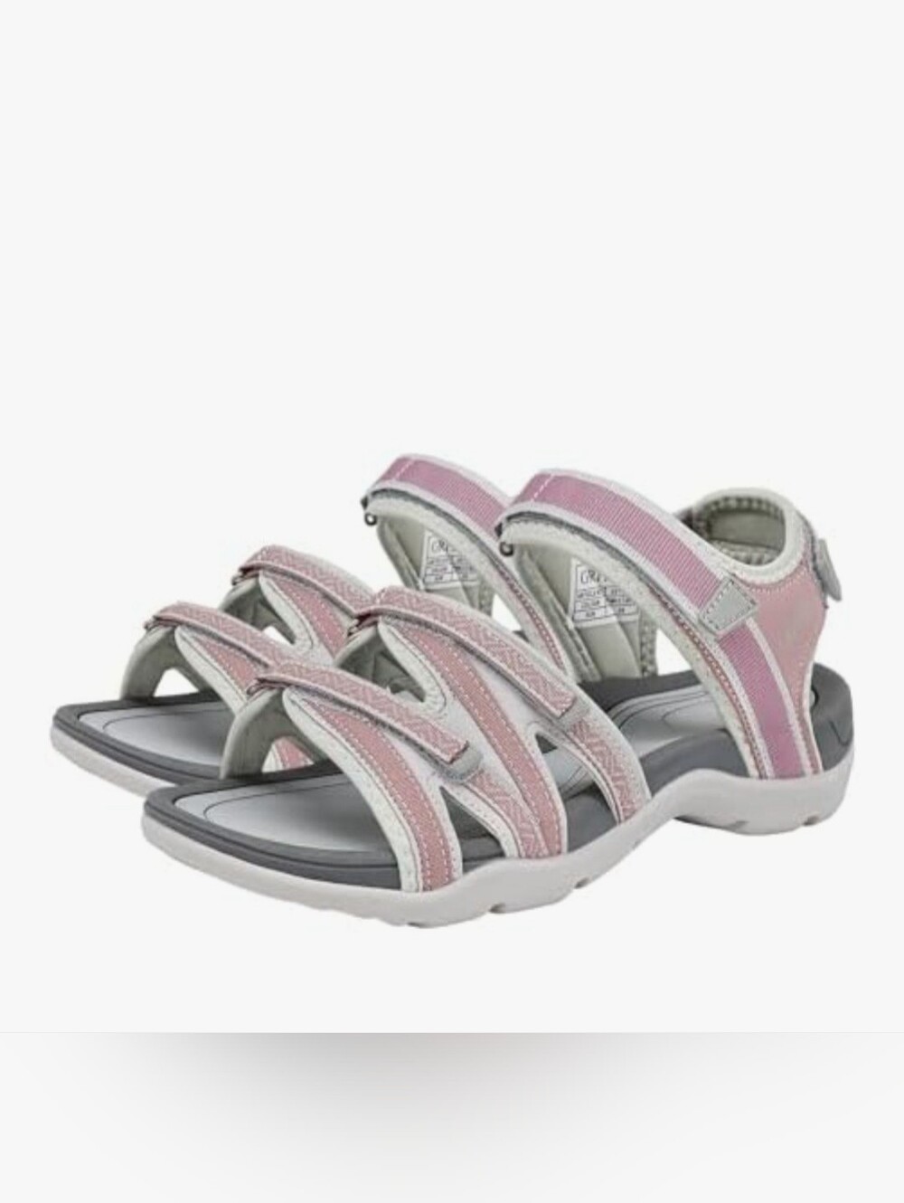 GRITION Women Hiking Sandals Wide Outdoor Girl Sport Summer Flat Beach Water Sho